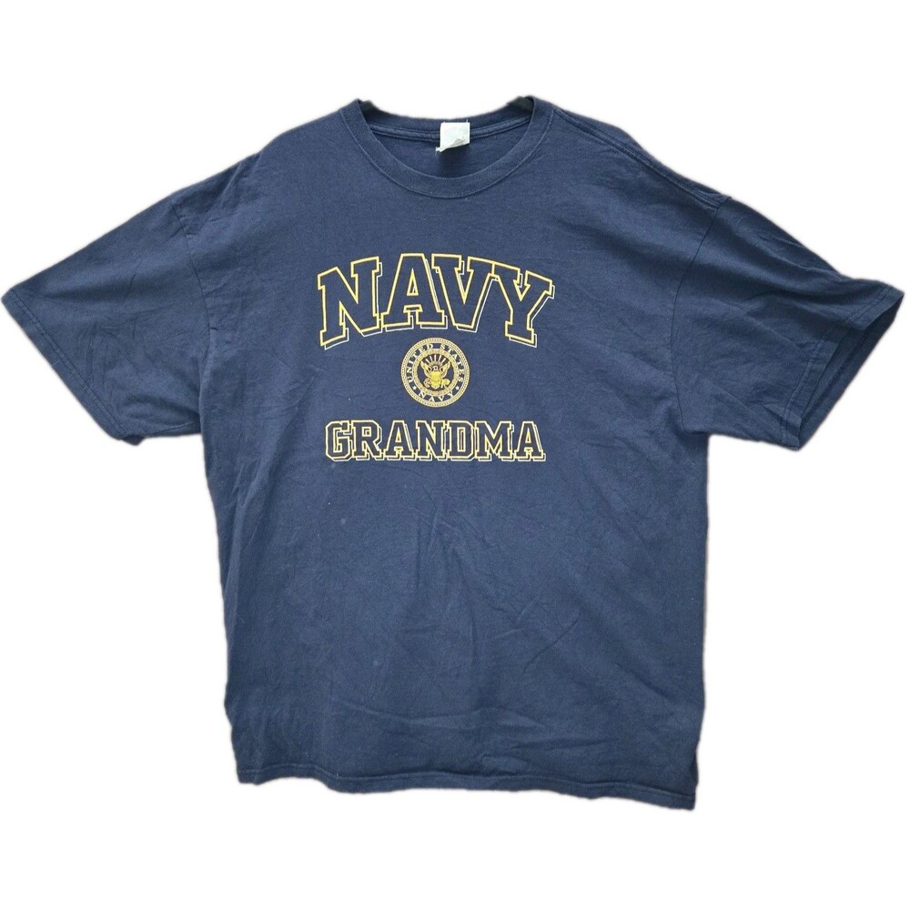 Navy Grandma Blue Short Sleeve T-Shirt Size 2XL